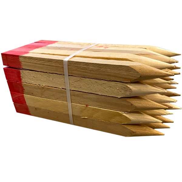 Stakes wooden dowel